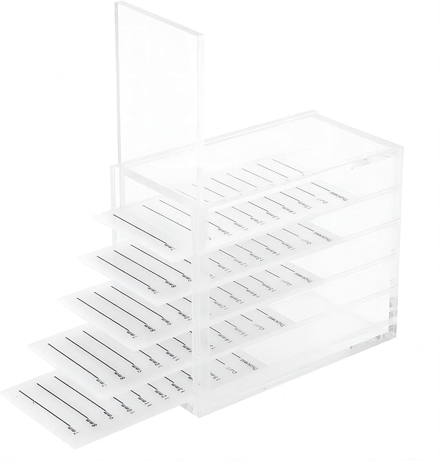 Acryl-Wimpernbox Transparent