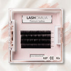 Premium Wimpern 4 Streifen Mix