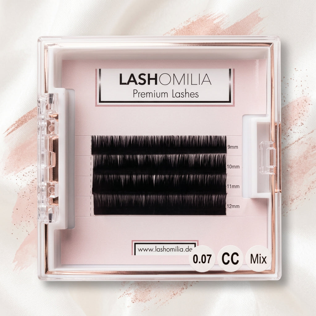 Premium Wimpern 4 Streifen Mix