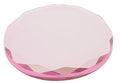 Wimpernkleber Glasplatte Rosa