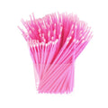 Microbürstchen Applikatoren 100 Stück Rosa