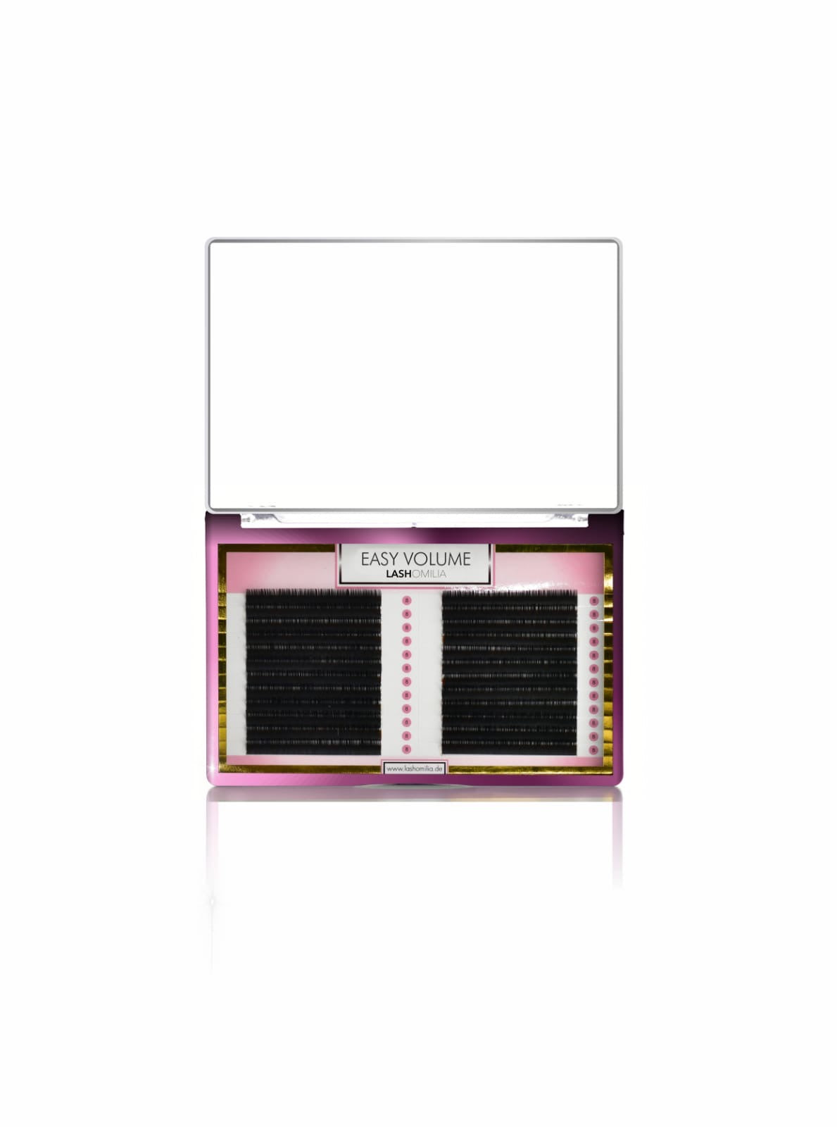 Easy Volume Lashes 24 Streifen Selbstfächernd CC 0.07