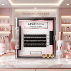 Premium Wimpern 4 Streifen Mix