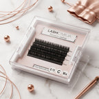 Premium Wimpern 4 Streifen Mix